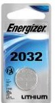 Energizer CR2032 Lithium Coin Cell Battery