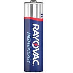 Rayovac High Energy AA batteries for wireless mouse