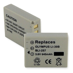 OLYMPUS Li-30B LI-ION 645mAh