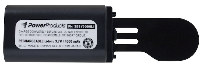 BATTERY FOR SYMBOL MC3000 - 3.7V / 4300 mAh / 15.9 Wh / Li-Ion #SBSY3000ILI for sale