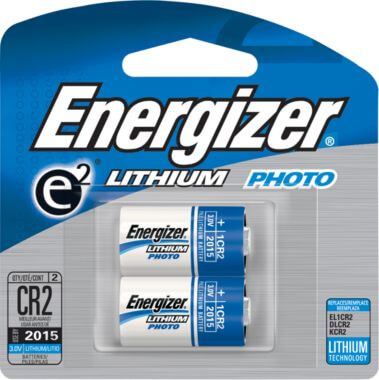 Energizer® CR2 Photo Lithium Battery - 2Pk #EL1CR2BP2 for sale