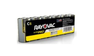 Rayovac Ultra Pro C Batteries sold in 6 packs