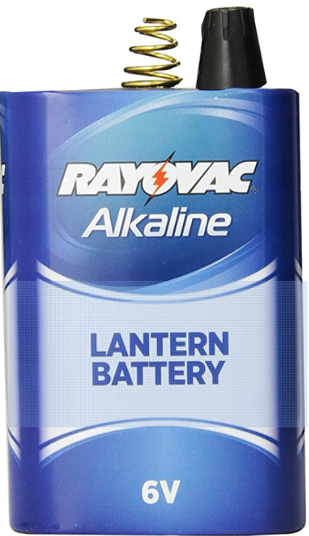 Rayovac 806C Alkaline 6-Volt Lantern Battery (6PK) - Bulk Pricing