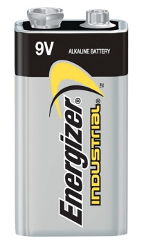 Energizer Industrial Alkaline 9V Battery - EN22 Energizer Industrial Alkaline 9V Battery - EN22