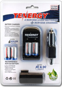 best rechargeable cr123 batteries