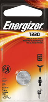 Energizer CR1220 Lithium Coin Cell Battery Energizer CR1220 Lithium Coin Cell Battery