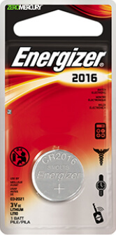 Energizer CR2016 Lithium Coin Cell Battery Energizer CR2016 Lithium Coin Cell Battery