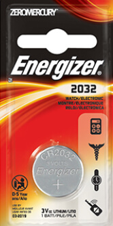 Energizer CR2032 Lithium Coin Cell Battery Energizer CR2032 Lithium Coin Cell Battery