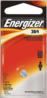 Energizer® 364-363 Silver Oxide Coin Cell Battery #364 for sale