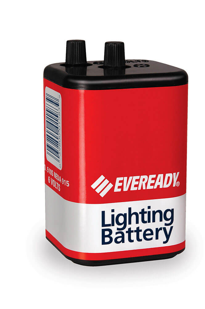 Eveready 510s 6V Screw-Top Super Heavy Duty Batteries