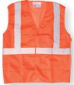 Majestic Class 2 Orange Mesh Safety Vest