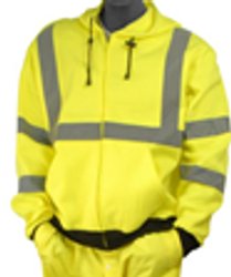 Majestic Class 3 High-Visibility Hoodie Sweatshirt