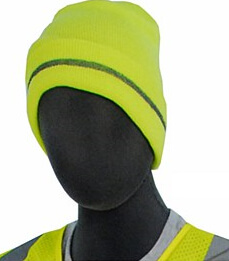 High Visibility Acrylic Cap Yellow