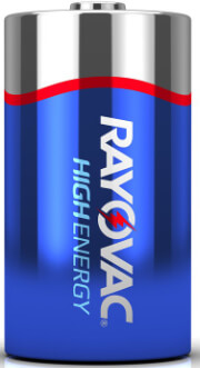 Bulk Rayovac High Energy D Batteries