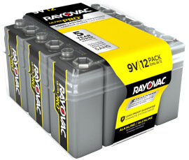Rayovac Ultra Pro 9 Volt Alkaline Batteries