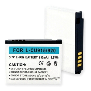 LG CU915/CU920 LI-ION 950mAh