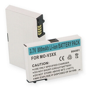 MOTOROLA RAZR V3xx LI-ION 800mAh