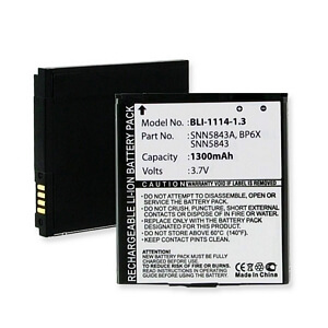 MOTOROLA DROID PRO A855 3.7v 1300mAh LI-ION BATTERY