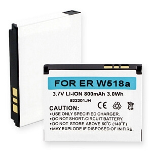 SONY/ERICSSON W518a LI-ION 800mAh