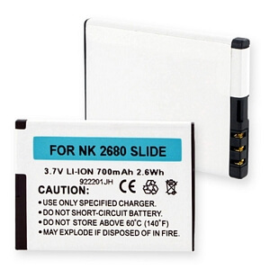 NOKIA 2680 SLIDE LI-ION 700mAh