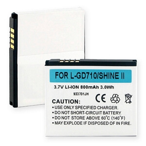 LG GD710/SHINE 2 LI-ION 800mAh