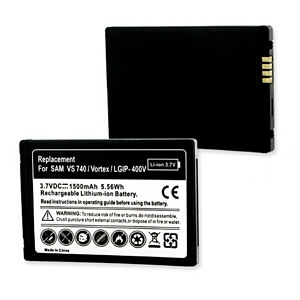LG ALLY VS740 3.7V 1500mAh LI-ION BATTERY LG ALLY VS740 3.7V 1500mAh LI-ION BATTERY