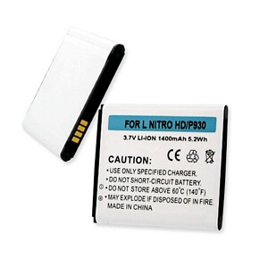 LG NITRO HD P930 3.7V 1400mAh LI-ION BATTERY