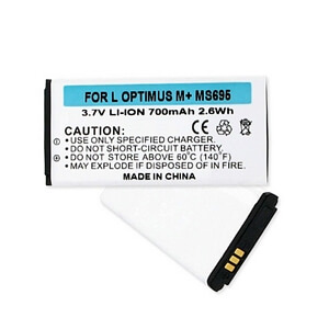 LG OPTIMUS M+ MS695 3.7V 700mAh LI-ION BATTERY