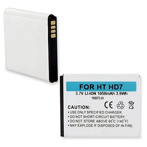 HTC HD7 LI-ION 1050mAh