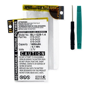 APPLE IPHONE 3GS 3.7v 1200mAh LI-POL BATTERY #BLI-1229-1.4 for sale