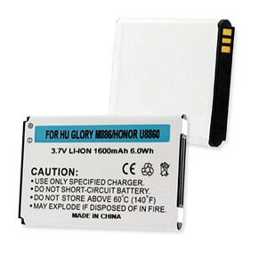 HUAWEI GLORY M886 / HONOR U8860 1600mAh 3.7V LI-ION BATTERY