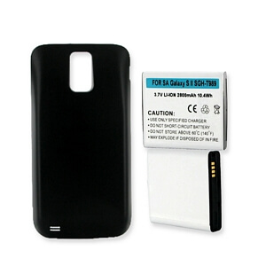 SAMSUNG GALAXY SII SGH-T989 3.7V 2800mAh LI-ION EXTENDED BATTERY