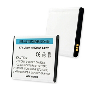 SAMSUNG STRATOSPHERE SCH-I405 3.7V 1500mAh LI-ION BATTERY SAMSUNG STRATOSPHERE SCH-I405 3.7V 1500mAh LI-ION BATTERY