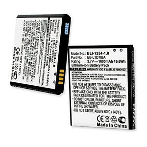 SAMSUNG GALAXY S II SKYROCKET SGH-I727 1.8Ah LI-ION NFC BATTERY