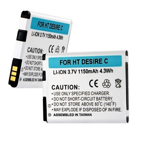 HTC DESIRE C PL01200 PL01210 3.7V 1150mAh LI-ION BATTERY