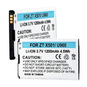 ZTE X501 GROOVE 3.7V 1200mAh LI-ION BATTERY