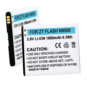 ZTE FLASH N9500 3.7V 1650mAh LI-ION BATTERY