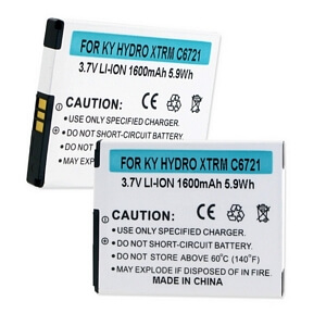 KYOCERA HYDRO XTRM C6721 3.7V 1600mAh LI-ION BATTERY