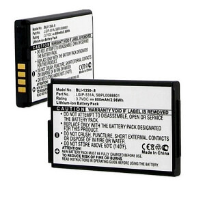 LG LGIP-531A 3.7V 800mAh LI-ION BATTERY