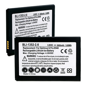 LG BL-48TH OPTIMUS G PRO E940 3.8V 2.6Ah LI-ION BATTERY