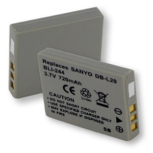 SANYO SL20 LI-ION 720mAh