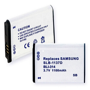 SAMSUNG SLB-1137D LI-ION 1000mAh