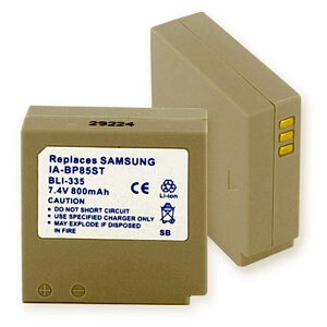 SAMSUNG IA-BP85ST LI-ION 800mAh