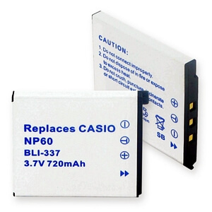 CASIO NP-60 LI-ION 720mAh