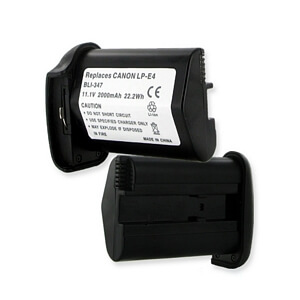 CANON LP-E4 LI-ION 11.1V 2000mAh