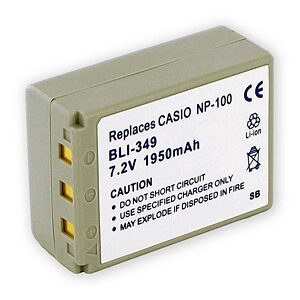 CASIO NP-100 LI-ION 7.4V 1950mAh