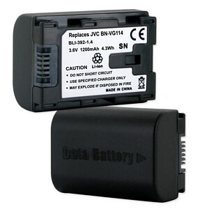 JVC BN-VG114 3.6V 1200MAH