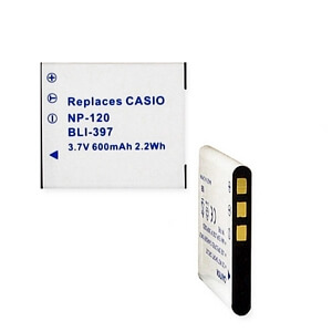 CASIO NP-120 3.7V 600MAH