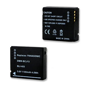 PANASONIC DMW-BCJ13 3.6V 1100MAH