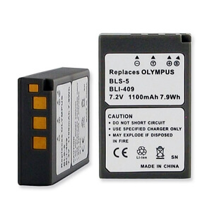 OLYMPUS BLS-5  7.2V 1100MAH